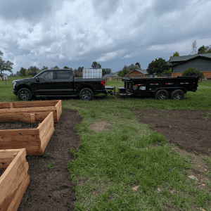 Fort Collins Compost Sales, Delivery and Application 129 Fully Electric Compost Delivery
